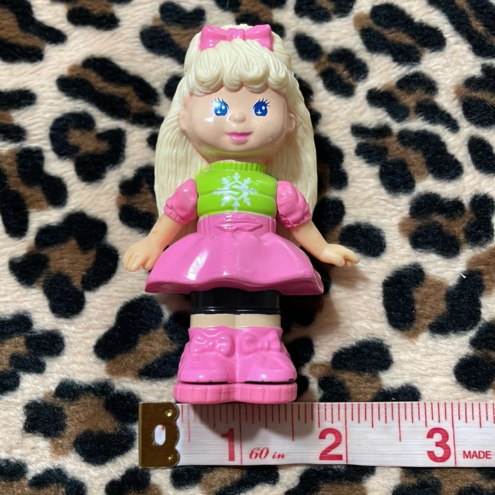 1993 SALLY SECRETS 💕 Vintage McDonalds Happy Meal Toy Doll Blonde 90s Holiday - Picture 5 of 13